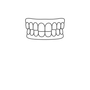 噛み合わせのズレがある