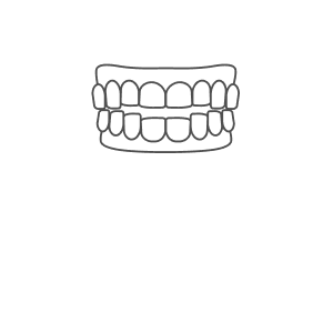前歯が噛み合わない（開咬）